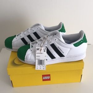 Adidas Superstar Lego Shoes (Big Kid)